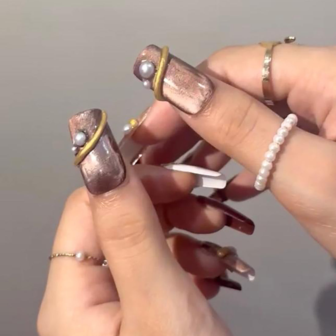 MC002 - Mocha Marble Swirl
